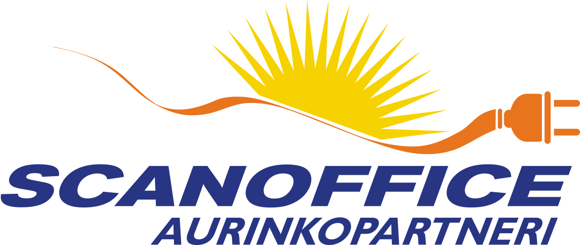 Scanoffice Aurinkopartneri -logo